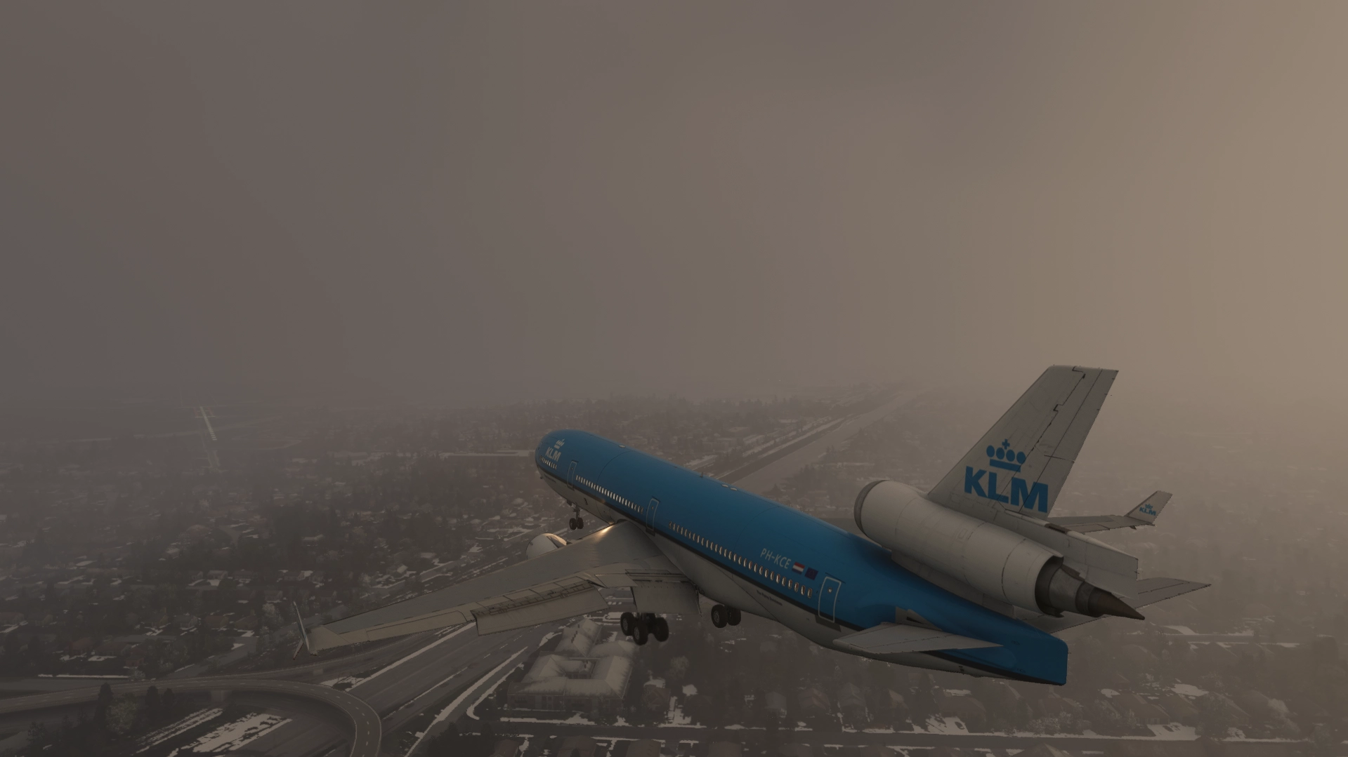 The passenger variant landing