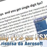 50 FPS su Flight Simulator X