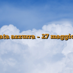 Giornata azzurra – 27 maggio 2007