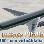 Alitalia e virtuAlitalia insieme per il 150° anniversario