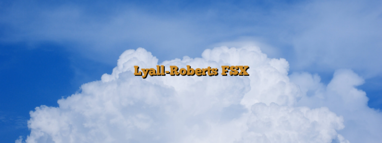 Lyall-Roberts FSX
