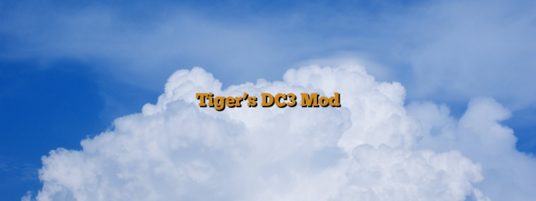 Tiger’s DC3 Mod