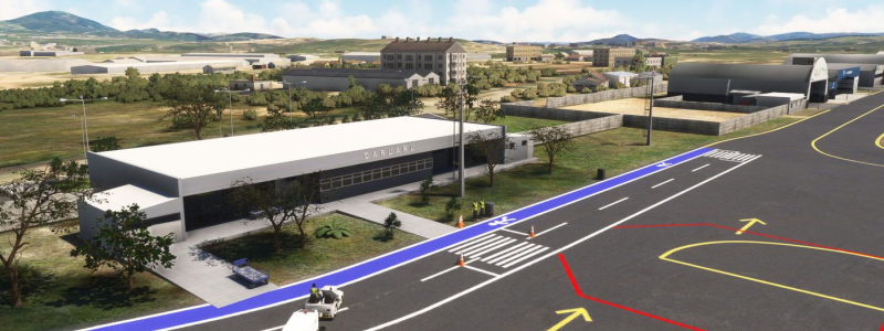 Caruaru Gets a Flight Sim Facelift: Oscar Laranjeiras Airport Reborn
