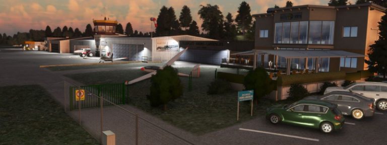 Krems Airfield: Vola realistico sulla valle del Danubio
