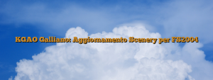 KGAO Galliano: Aggiornamento Scenery per FS2004