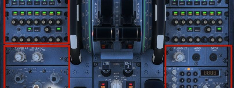 Rowsfire: Nuovi Pannelli A320 per Microsoft Flight Simulator