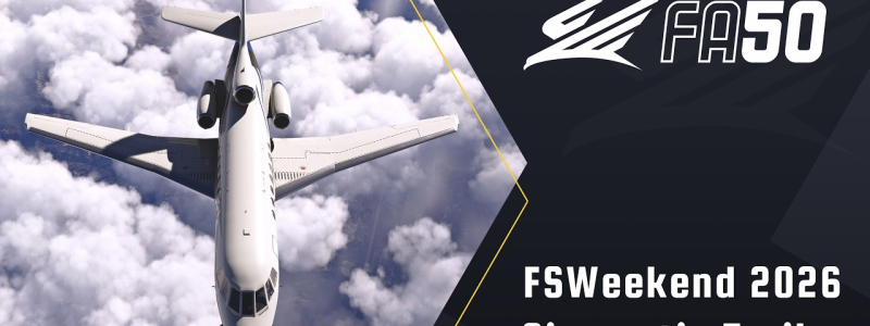 Contrail Svela Nuovo Trailer del Falcon FA50 in Vista di FSWeekend 2026