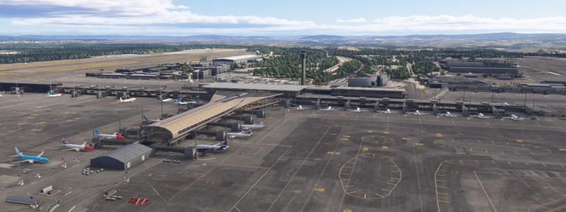 Orbx Lancia lo Scenario di Oslo Gardermoen (ENGM) per Microsoft Flight Simulator 2024