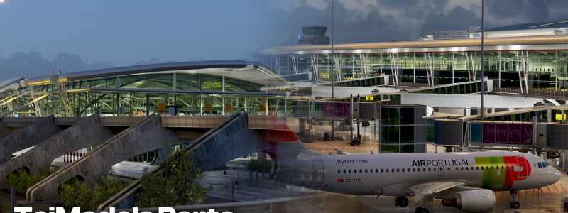 TaiModels rilascia lo scenario di Porto (LPPR) per Microsoft Flight Simulator